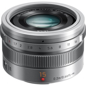 Panasonic Leica DG Summilux 15mm f/1.7 ASPH. Lens (Silver)