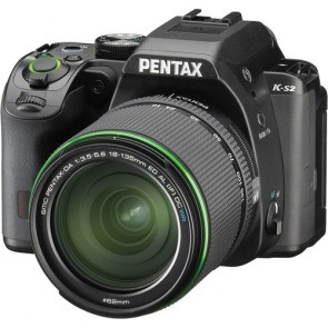 Pentax K-S2 DSLR Camera (Black) with DA 18-135mm WR Lens