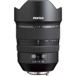 Pentax HD PENTAX-D FA 15-30mm f/2.8 ED SDM WR Lens