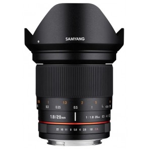 Samyang 20mm f/1.8 ED AS UMC Lens for Nikon