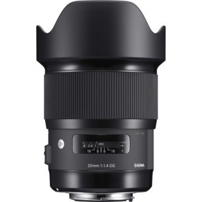 Sigma 20mm f/1.4 DG HSM Art Lens for Canon