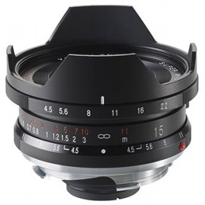Voigtlander 15mm f/4.5 Super Wide Heliar II Lens for Leica M-Mount