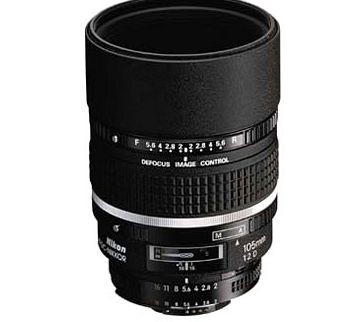 Nikon AF Nikkor 105mm f/2D DC (Defocus Control) Lens