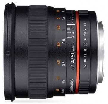 Samyang 50mm f/1.4 AS UMC Lens for Pentax