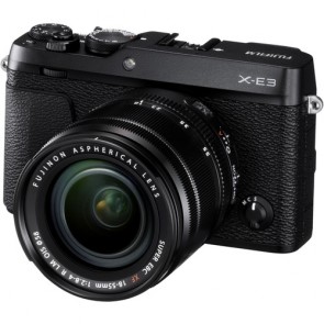 Fujifilm X-E3 Kit with XF 18-55mm f/2.8-4 R LM OIS Lens (Black)