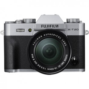 Fujifilm X-T20 Kit with 16-50mm Lens (Silver)