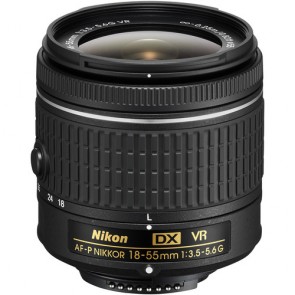 Nikon AF-P DX NIKKOR 18-55mm f/3.5-5.6G VR Lens (Unboxed)