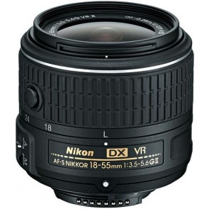 Nikon AF-S Nikkor 18-55mm f/3.5-5.6 G DX VR II Lens