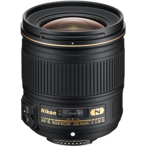Nikon AF-S Nikkor 28mm f/1.8 G Lens