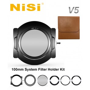 Nisi V5 100mm Filter Holder with Adapter Rings & Integrated CPL