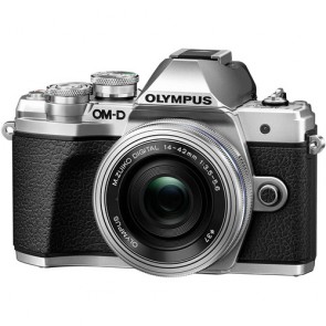 Olympus OM-D E-M10 Mark III with 14-42mm EZ Lens (Silver)