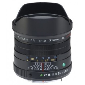 Pentax smc FA 31mm f/1.8 Limited Lens (Black)