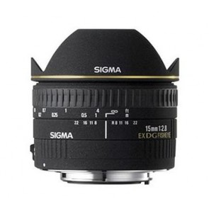 Sigma 15mm f/2.8 EX DG Diagonal Fisheye Lens for Sony/Minolta
