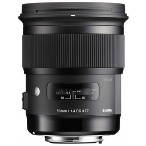Sigma 50mm f/1.4 DG HSM "Art" Lens for Canon
