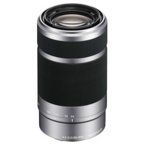 Sony 55-210mm f/4.5-6.3 OSS Lens - Silver