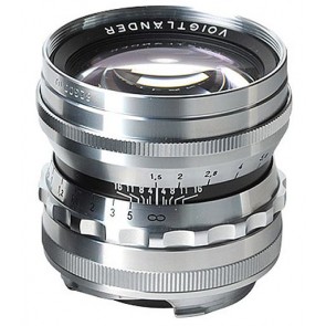 Voigtlander 50mm f/1.5 Nokton Aspherical for Leica M-Mount (Silver)